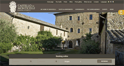 Desktop Screenshot of castellomonticelli.com